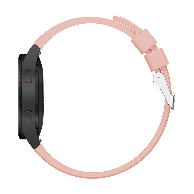 20mm Samsung Galaxy Watch Strap/Band | Pink Plain Silicone Strap/Band