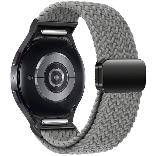 20mm Samsung Galaxy Watch Strap/Band | Grey Braided Watch Strap/Band