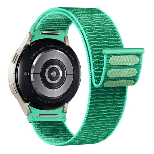 20mm Samsung Galaxy Watch Strap/Band | Mint Green Nylon Watch Strap/Band