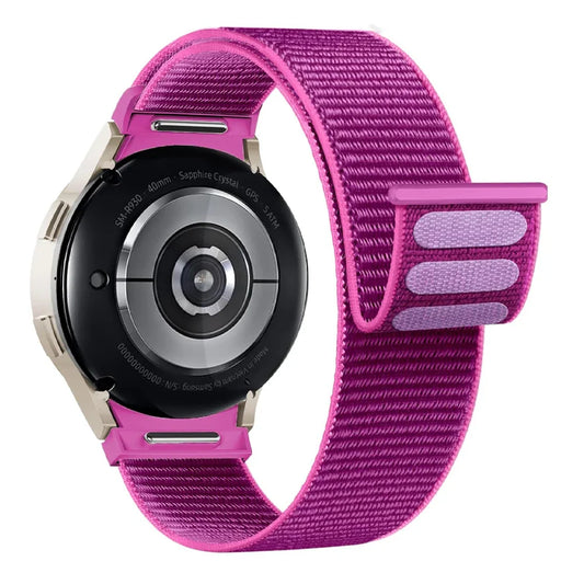 20mm Samsung Galaxy Watch Strap/Band | Bright Purple Nylon Watch Strap/Band