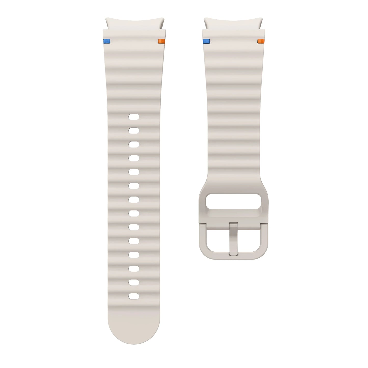 20mm Samsung Galaxy Watch Strap/Band | Elite Silicone Cream Watch Strap/Band