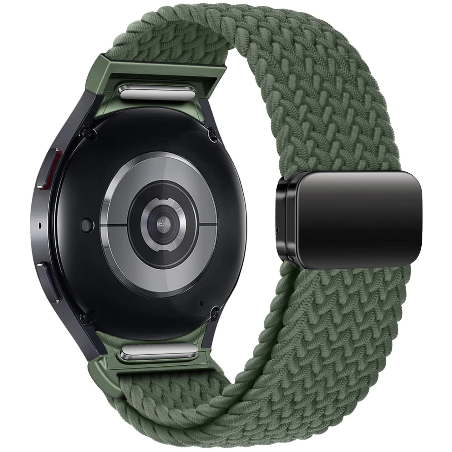 20mm Samsung Galaxy Watch Strap/Band | Inverness Green Braided Watch Strap/Band