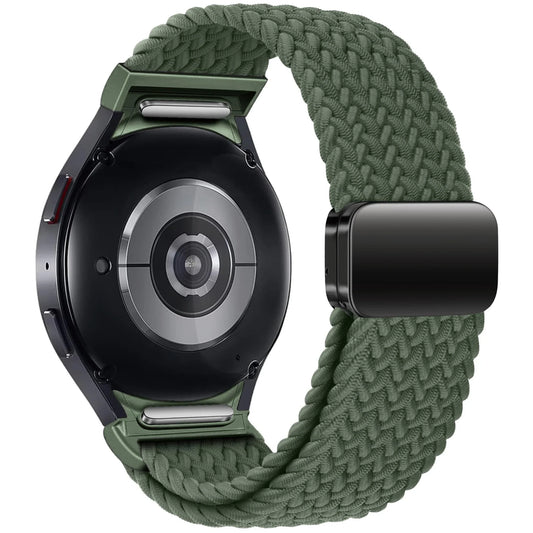 20mm Samsung Galaxy Watch Strap/Band | Inverness Green Braided Watch Strap/Band