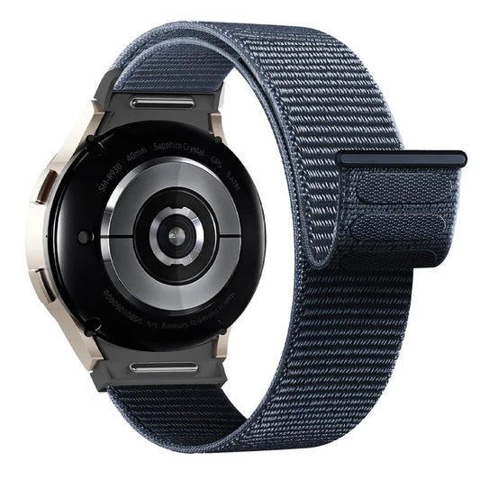 20mm Samsung Galaxy Watch Strap/Band | Dark Blue Nylon Watch Strap/Band