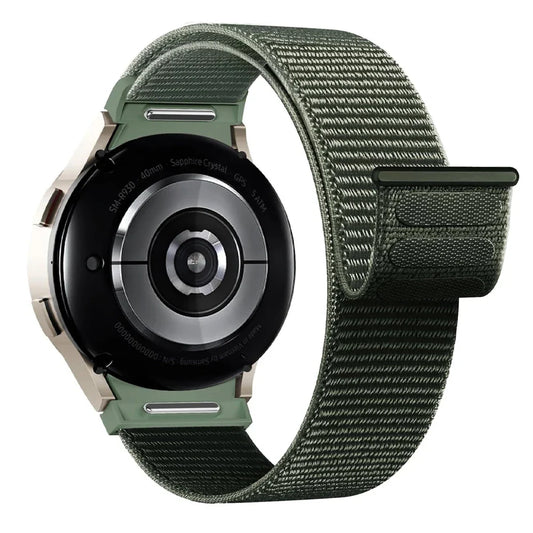 20mm Samsung Galaxy Watch Strap/Band | Pine Green Nylon Watch Strap/Band