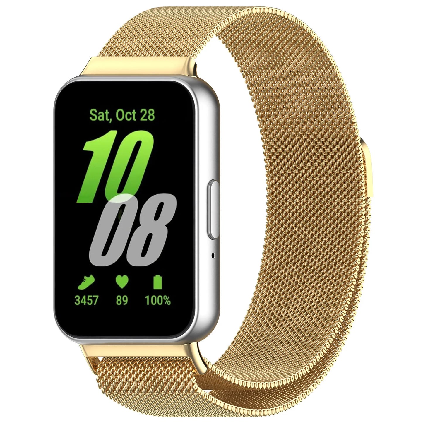 For Samsung Galaxy Fit 3 (40mm) | Gold Milanese Loop/Strap