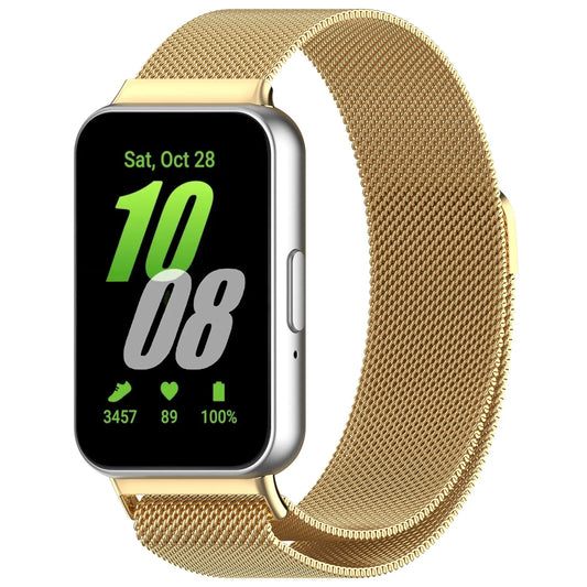 For Samsung Galaxy Fit 3 (40mm) | Gold Milanese Loop/Strap
