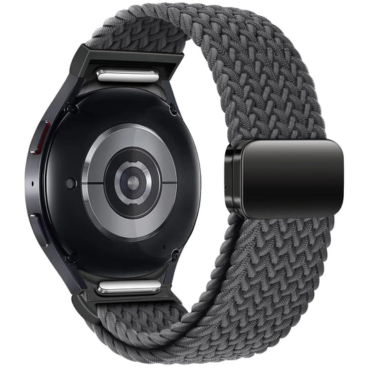 20mm Samsung Galaxy Watch Strap/Band | Space Grey Braided Watch Strap/Band